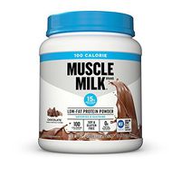 Muscle Milk 100 Calorie Protein Powder, Chocolate, 15g Protein, 1.65 Pound