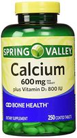 Spring Valley Natural Vitamin D Bone Health Calcium- 600mg and 250 tablets