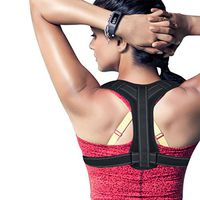 Back Posture Corrector Brace Universal Adjustable Back Brace Support Perfect for Womens,Mens & Teens.Improve Posture with Best Elastic Posture Shoulder Brace Clavicle Upper Back & Neck Pain Relief