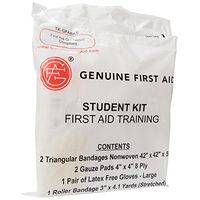Genuine First Aid Student Basic Training Kit (Pack of 100)