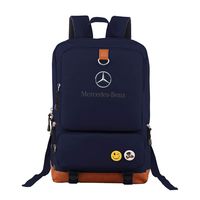 Ausan Davis Mercedes Benz Backpack Outdoor Hiking Daypacks Laptop Backpacks Vintage School Bag for Men Women Travel Rucksack Large Capacity College Bookbag