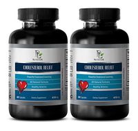 Cholesterol Reduction Complex - Cholesterol Relief - Blood Health - 2 Bottles 120 Capsules