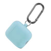 Simplylinfor AirPods Silicone Case Cover Protective Skin for Apple Airpod Charging Case (Light Blue)