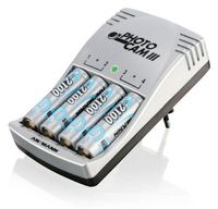 PhotoCam III - Batterieladegerät - 4xAA/AAA