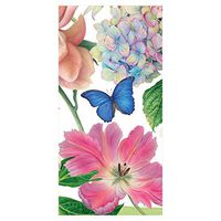 Caspari Chelsea Garden Facial Tissue Hankies - 10 Per Package