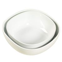 Denmark White Porcelain Chip Resistant Serveware Pitcher Cake Plate Party Platter Serving Bowls Party Deviled Egg Plate