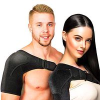Shoulder Brace with Compression Pad – Adjustable for Left & Right Shoulder Support