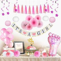 Baby Girl Baby Shower Decorations for Girl I Baby Shower for Girl Baby Shower Decorations I Baby Shower Girl Decorations I Its a Girl Baby Shower Decorations I Baby Girl Shower Decorations Banner Kit