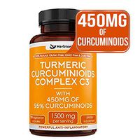 High Strength Tumeric Curcumin Supplement with Bioperine (Black Pepper) & 95% Curcuminoids 1500mg - Turmeric C3 Complex 120 Capsules Joint Support Supplement Pills for Men & Women Anti-Inflammatory