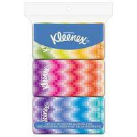 KLEENEX Go Pack Facial Tissue, 3 ea