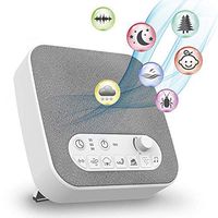 White Noise Machine for Office Privacy Fan Sound with Nightlight, Sleep Therapy Light Sound, Sound Spa Relaxation Machine, Sound Spa-Soothing, for Home Office Baby Travel Rechargeable Battery