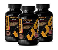 Eye Support Vitamins - Eye Vision Guard Extra Strength 24 MG - Bilberry Lutein zeaxanthin - 3 Bottles 600 Softgels