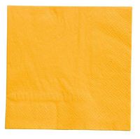 Yellow Paper Cocktail Napkin