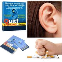 Magnet Auricular Quit Smoking Acupressure Patch No Cigarettes Health Therapy