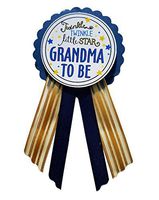 Grandma to Be Pin Twinkle Little Star Baby Shower Pin for Nona to wear, Navy & Gold, It's a Girl, It's a Boy Baby Sprinkle