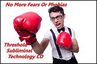 No More Fears or Phobias Threshold Subliminal with Piano Moods Music CD