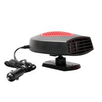 Ferryone Portable Car Heater,Auto Heater Fan,Car Defogger, Fast Heating Quickly Defrosts Defogger 12V 150W Auto Ceramic Heater Fan 3-Outlet Plug in Cig Lighter (Red)