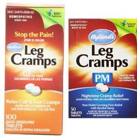 Hyland's Leg Cramp Tablets & Night Time Leg Cramp Tablets PM Bundle, Natural Cramp Relief Medicine, 150 Tablets