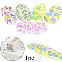 Ironing Board Cover Exquisite Elastic Edge Protective Heat Resistant Washable Ironing Board Cover Lightweight Floral Print Replacement Durable Thick