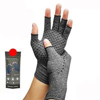 CDKZK Arthritis Gloves for Men Women, Compression for Arthritis Pain Relief - Rheumatoid & Osteoarthritis & Ease Muscle Tension, Non-Slip Warm,2pairs,L