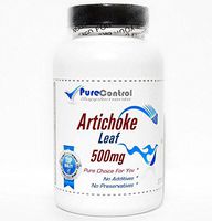 Artichoke Leaf 500mg // 200 Capsules // Pure // by PureControl Supplements