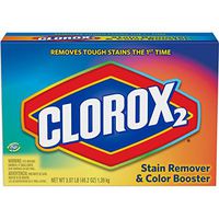 Clorox 2 Laundry Stain Remover and Color Booster Powder,  49.2 Ounce Box