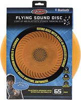 Flying Sound Disc - Light-Up and Bluetooth Speaker Throwing Disc-Orange