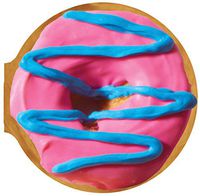 iscream Sugarlicious! Pack of 8 'Delightful Donut' Cake Scented Notecards with Envelopes