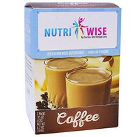 NutriWise - Coffee Meal Replacement Diet Shake, 100 Calories, 15g Protein