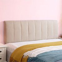 Mat Cushion - Backrest Cushion Without Headboard Waist Support Pillow Removable and Washable Filling Sponge- Solid Colors Sofa Cushion (Color : F, Size : 180 x 10 x 58cm)