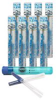 Cyclones Icedream Flavored Pre Rolled Cones Clear (8 Packs) with Rolling Paper Depot KewlTube