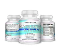 Hair Growth Formula For Longer, Stronger, Healthier Hair - Scientifically Formulated with Biotin, trans-resveratrol, Ginger Root,Tumeric,Coq10,Tumeric Age Defying For All Hair Types 60 capsules