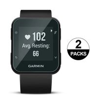 AWINNER Glass Competible for Garmin Forerunner 35,Screen Protector Ultra-Clear Tempered Glass for Garmin Approach S20 (2-Pack)