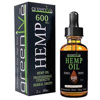 GreenIVe - Hemp Oil - Best Quality Hemp Oil - USA farmed and Bottled - Exclusively on Amazon (2 Ounce 600mg, Cinnamon)