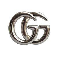 Vspormmo Brooch Pins for Women, Letter Fashion Designed Metal Bee Brooch for Crafts (Silver)