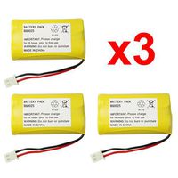3 Fenzer Rechargeable Cordless Phone Batteries for Vtech 89-1341-00-00 8913410000 CS6128 CS6128-31 CS6128-32 Cordless Telephone Battery Packs