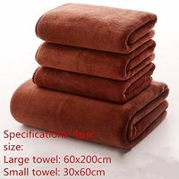 Car Wash car towel towels to absorb water thick special cloth , Auto Supplies ,60200cm brown