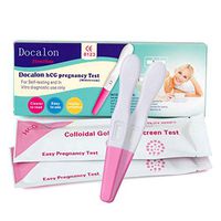 Pregnancy Test Early, Docalon 2 Count Clear and Accurate Results Over 99% Accurate HCG Early Pregnancy Test Detection Individually Sealed
