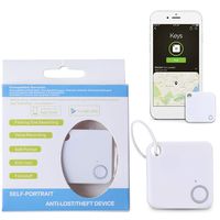 Batteraw Smart Mini Bluetooth GPS Locator, Tag Alarm Finder Tracker for Key Wallet Car Pet Dog Child Anti-Lost Anti-Theft Tracking Device