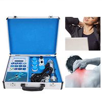 Neufday Deep Muscle Massager, 19ED Electromagnetic Extracorporeal Shock Wave Therapy Machine Pain Relief Massager,Pain Relief Massager (US Plug 110V)