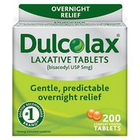 Dulcolax Laxative Tablets, 200 Count (Pack of 4) icO&zl