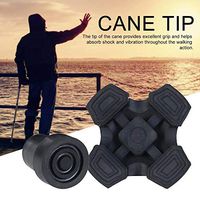 cobud 19MM Four Feet Stable Non-Slip Foot Pad Cane Rubber Foot Pad Old Man Walking Stick Bracket Awesome