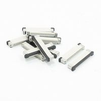 uxcell FFC FPC 30-pin 0.5mm Pitch Spacing DIY Ribbon Flat Socket Connector 10 Pcs