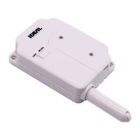 Ideal Security SK646 SK6-Series Wireless Garage Door Sensor Works with SK6 Alarms, White