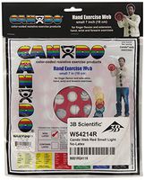 Cando Web Hand Therapy Device, Latex-Free, 14" Diameter, Red: Light (10-0872)