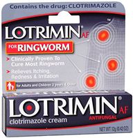 Lotrimin AF for Ringworm Cream 0.42 oz (Pack of 6)