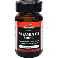 Futurebiotics Vitamin D3 5000 IU, 90 sofgel Tablets 90 sofgel Tablets