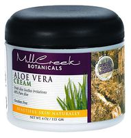 Mill Creek 80% Aloe Vera Creme 4 Oz