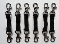 Razbag Loop Extenders to accommodate for 90-Day Pill Bottles for Razbag Medicine Storage Bags - for Those That Need Larger Loops to Store medications or Vitamin Bottles.