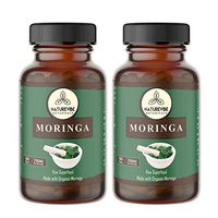 360 Capsules Organic Moringa Oleifera, Ultra-Premium –100% Organic Moringa Leaf Powder, 700mg Per Serving | Veg Capsules | Gluten Free | Antioxidant Supplement | Weight Loss and Anti-Aging